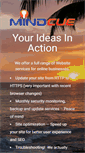 Mobile Screenshot of mindcue.com
